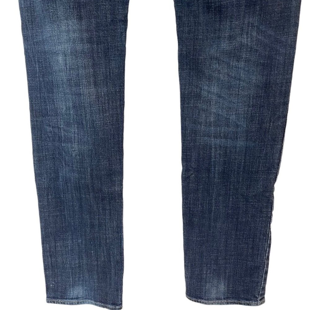 Rock and Republic Berlin Dark Wash Denim Skinny Mid-Rise Jeans Stretch Womens 8M - Picture 10 of 12